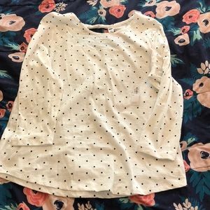 NWT XL women’s 3/4 sleeve shirt
